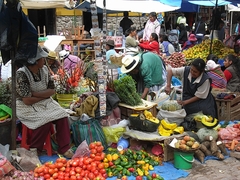 Markttag in Pisaq - Peru